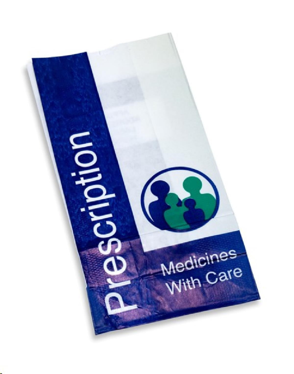 Doctor's Surgery Prescription Bags - 6" x 10" x 12" (Pack of 1000)