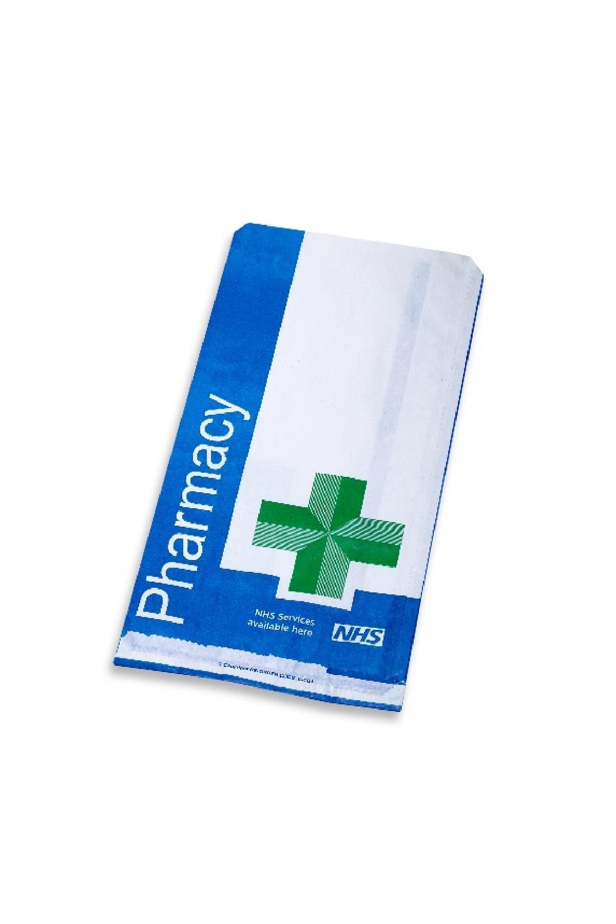 Size 5 NHS Paper Counter Bag - 7x11x14" - Pack of 1000