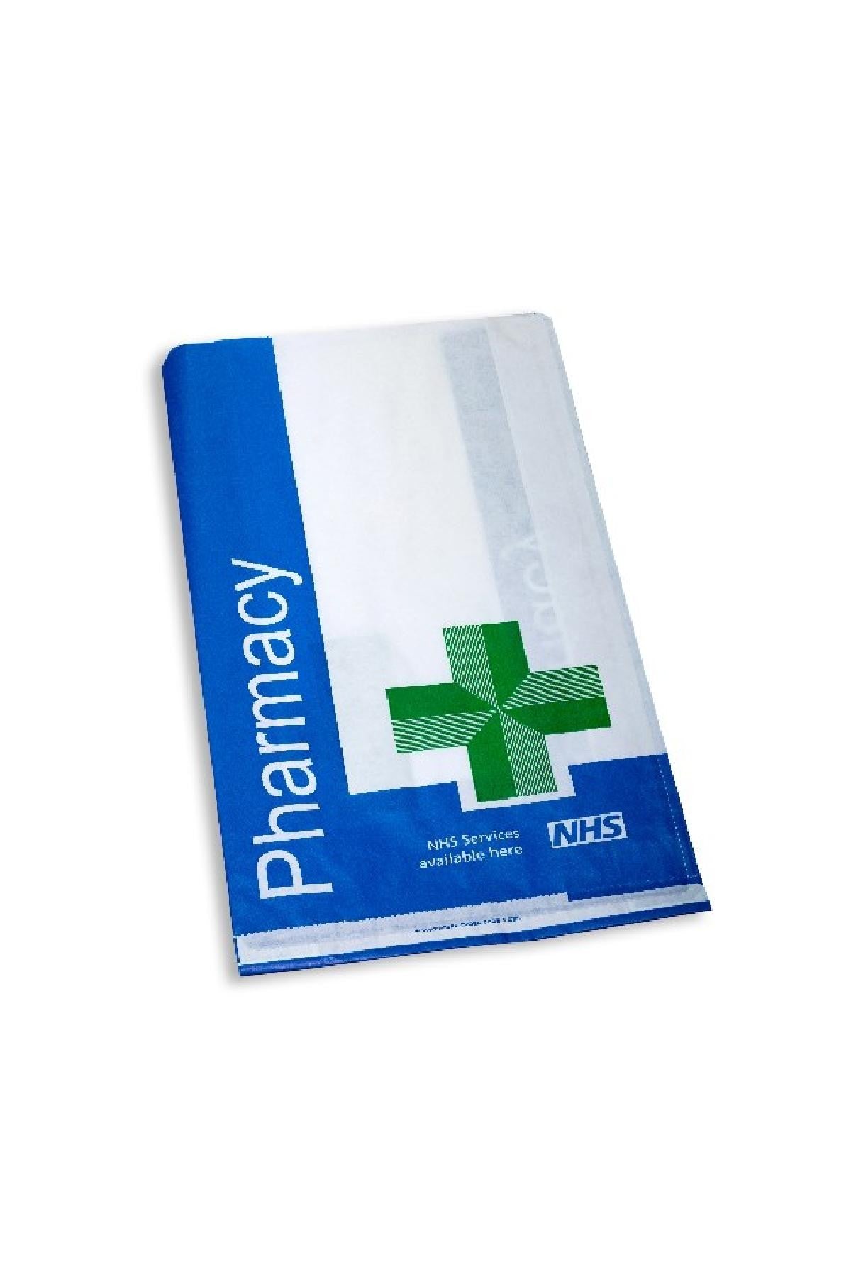 Size 6 NHS Paper Counter Bag - 16x9x3" - Pack of 500